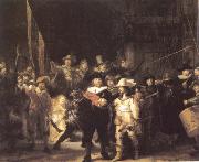 The Company of Frans Banning Cocq and Willem van Ruytenburch also Known as the Night Watch Rembrandt